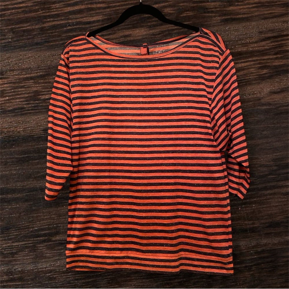 Women’s Orange & Blue Loft Shirt